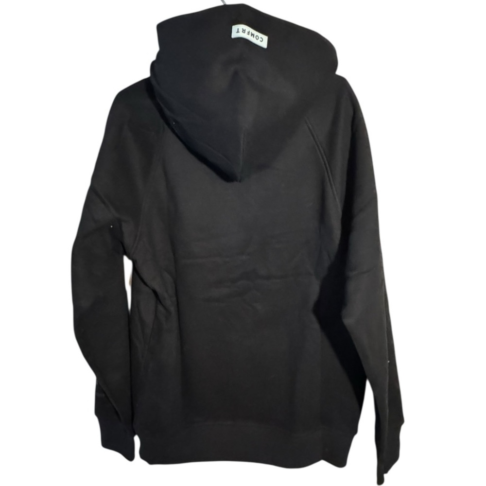 Comfrt Women's Black Hoodie - Picture 4 of 12